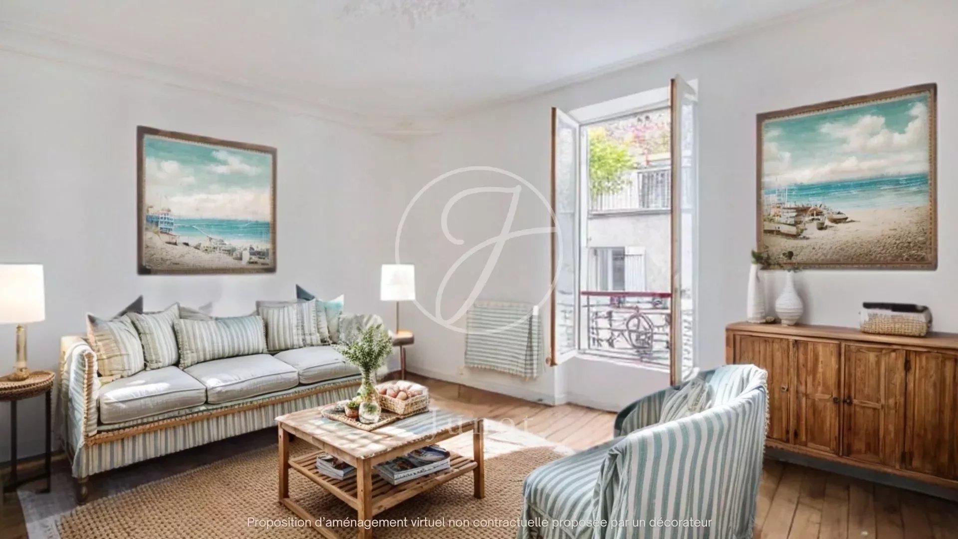 Appartement 2 pièce(s) 32.44 m²à vendre Paris-18e-arrondissement