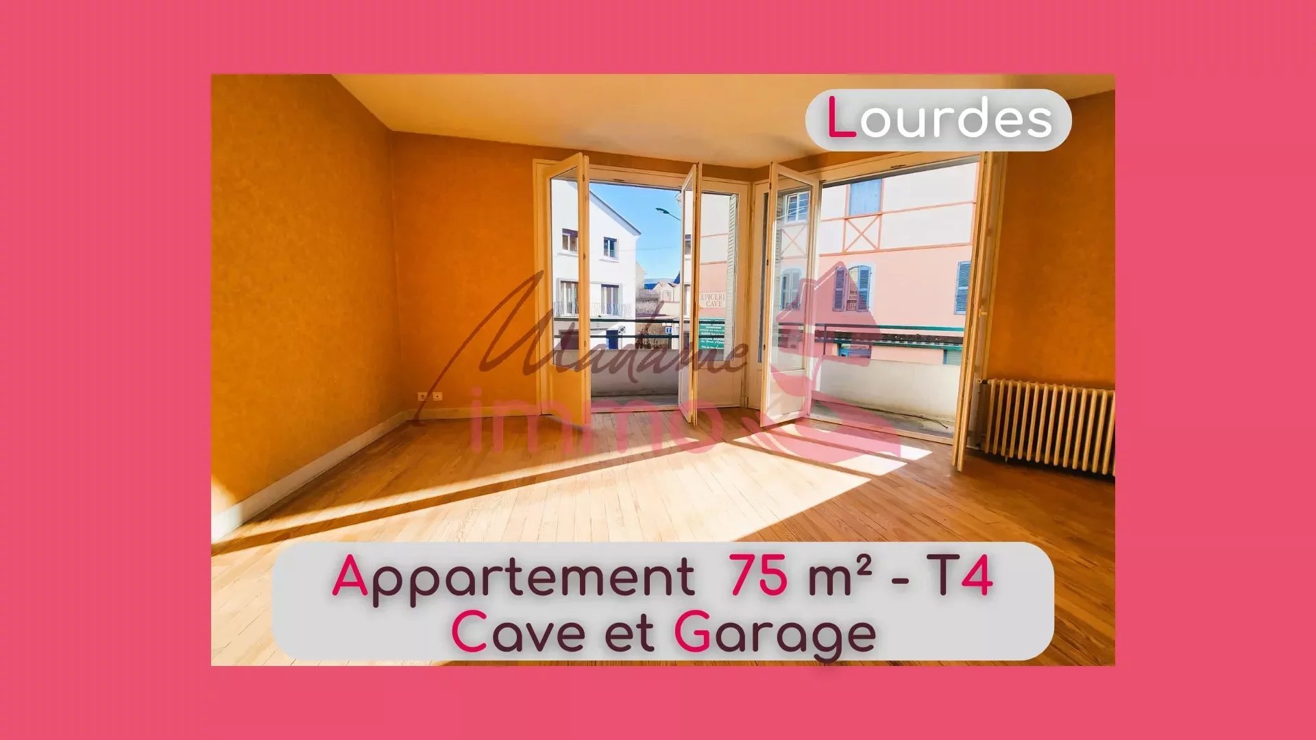 Appartement 4 pièces 75 m² Lourdes
