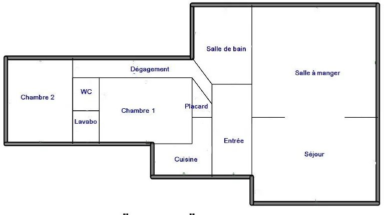 Appartement a vendre  - 4 pièce(s) - 93.52 m2 - Surfyn