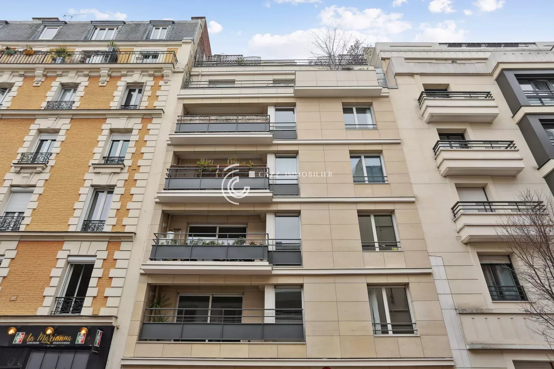 Appartement 4 pièces 92 m² Levallois-Perret