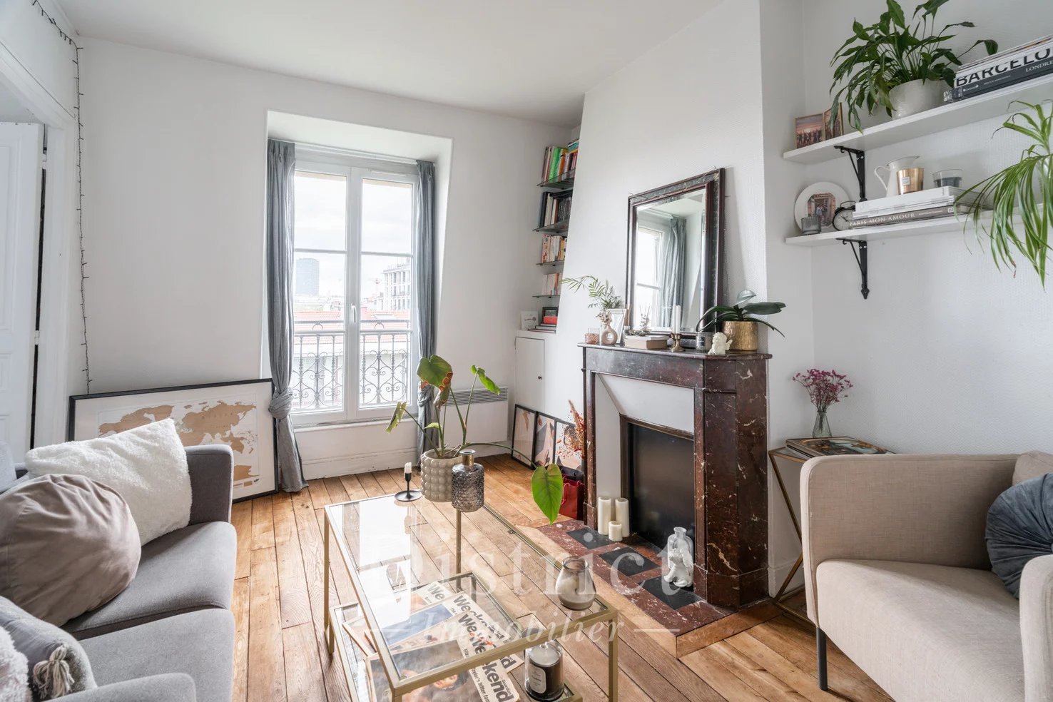 Appartement 2 pièce(s) 31.83 m²à vendre Paris-4e-arrondissement