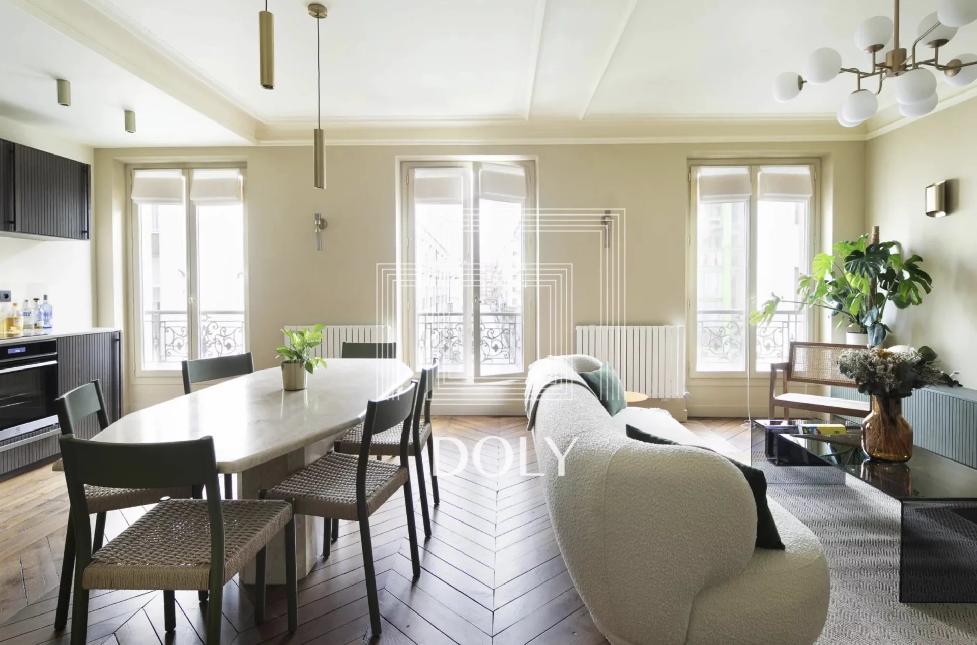 Appartement 2 pièce(s) 54 m²à vendre Levallois-perret