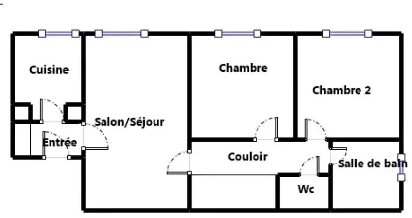 Appartement a louer saint-cloud - 3 pièce(s) - 51 m2 - Surfyn