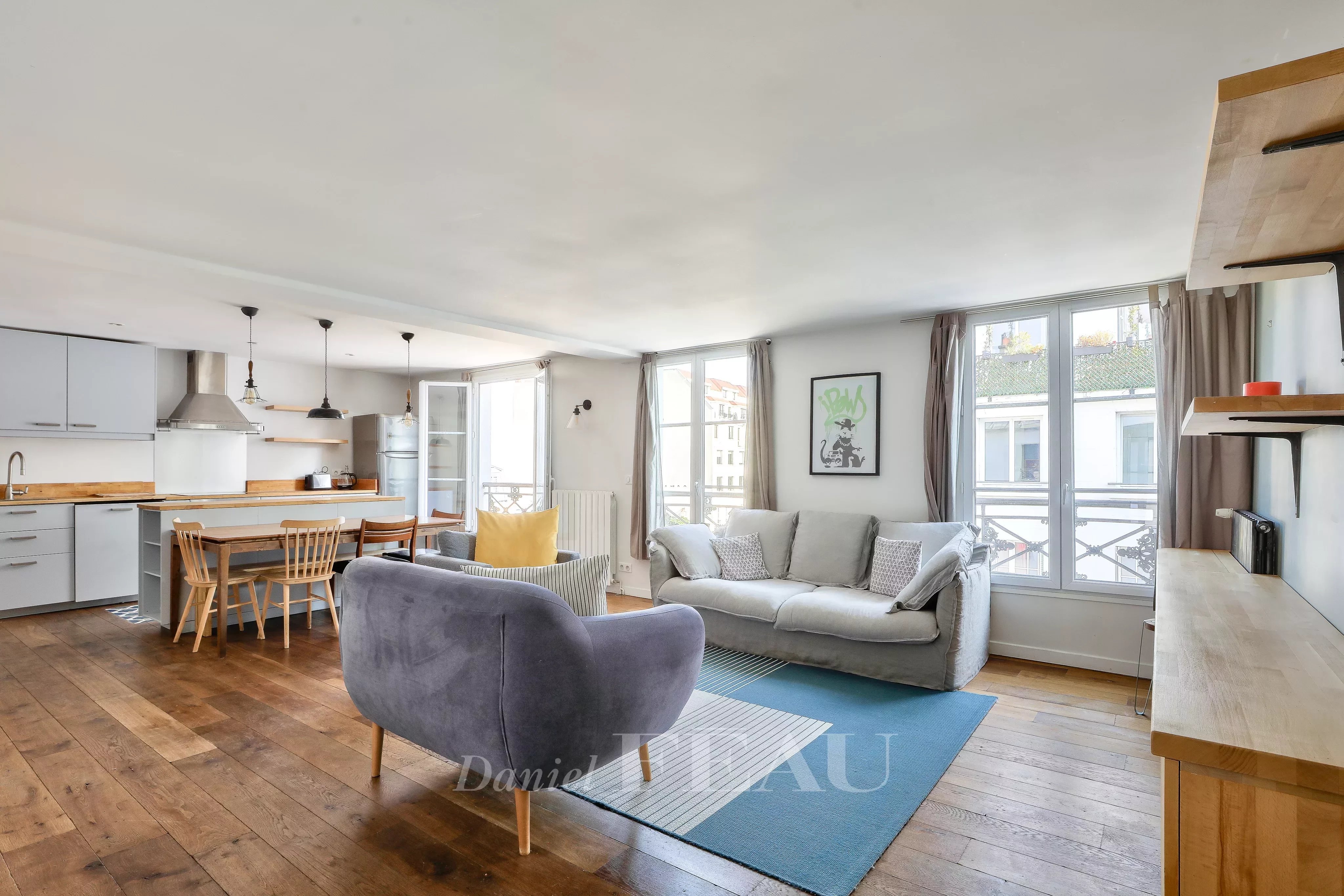Appartement 2 pièce(s) 63 m²à louer Paris-10e-arrondissement
