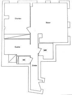 Appartement a louer paris-6e-arrondissement - 2 pièce(s) - 62.28 m2 - Surfyn