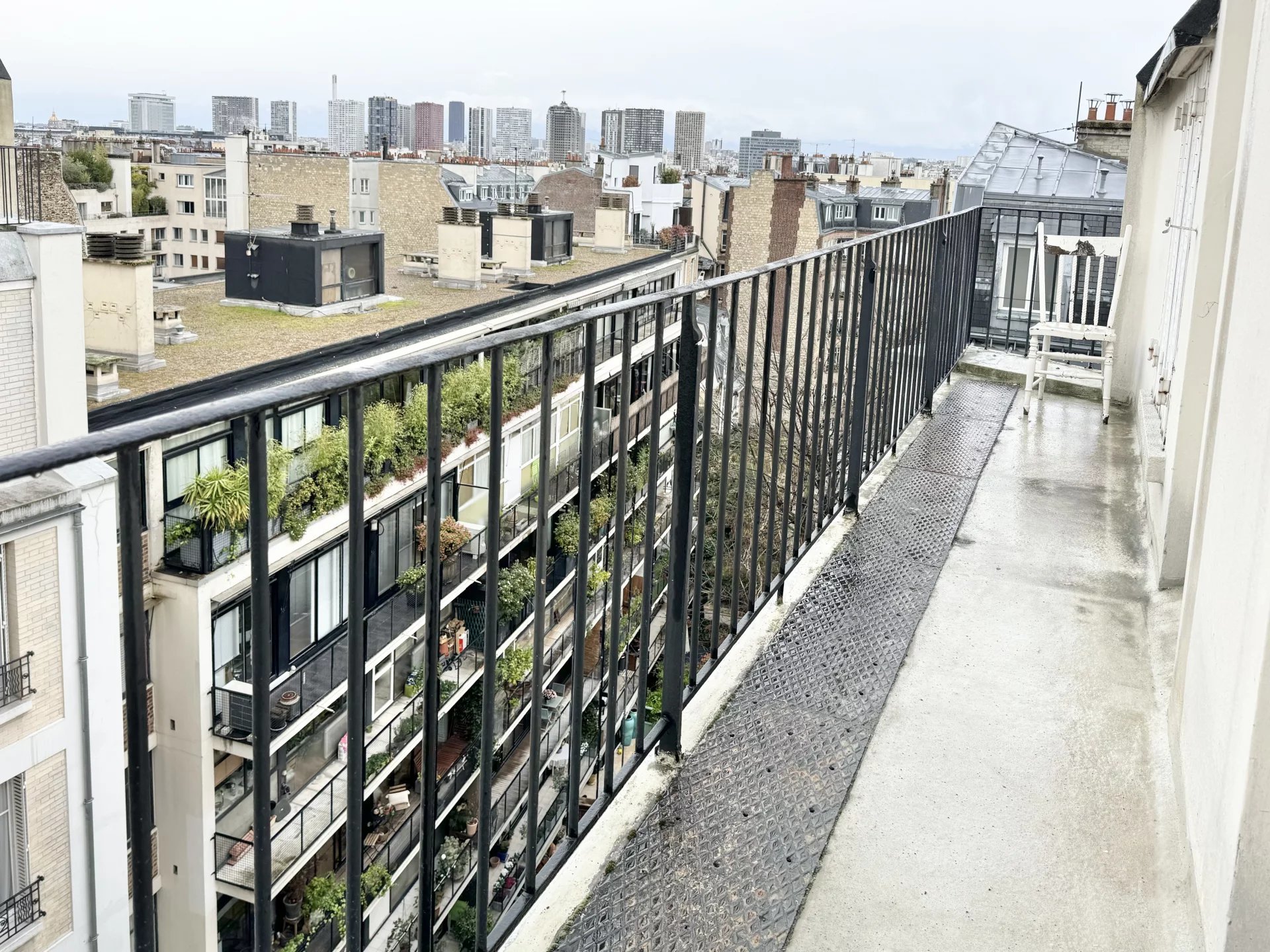 Appartement 1 pièce(s) 9.79 m²à vendre Paris-16e-arrondissement