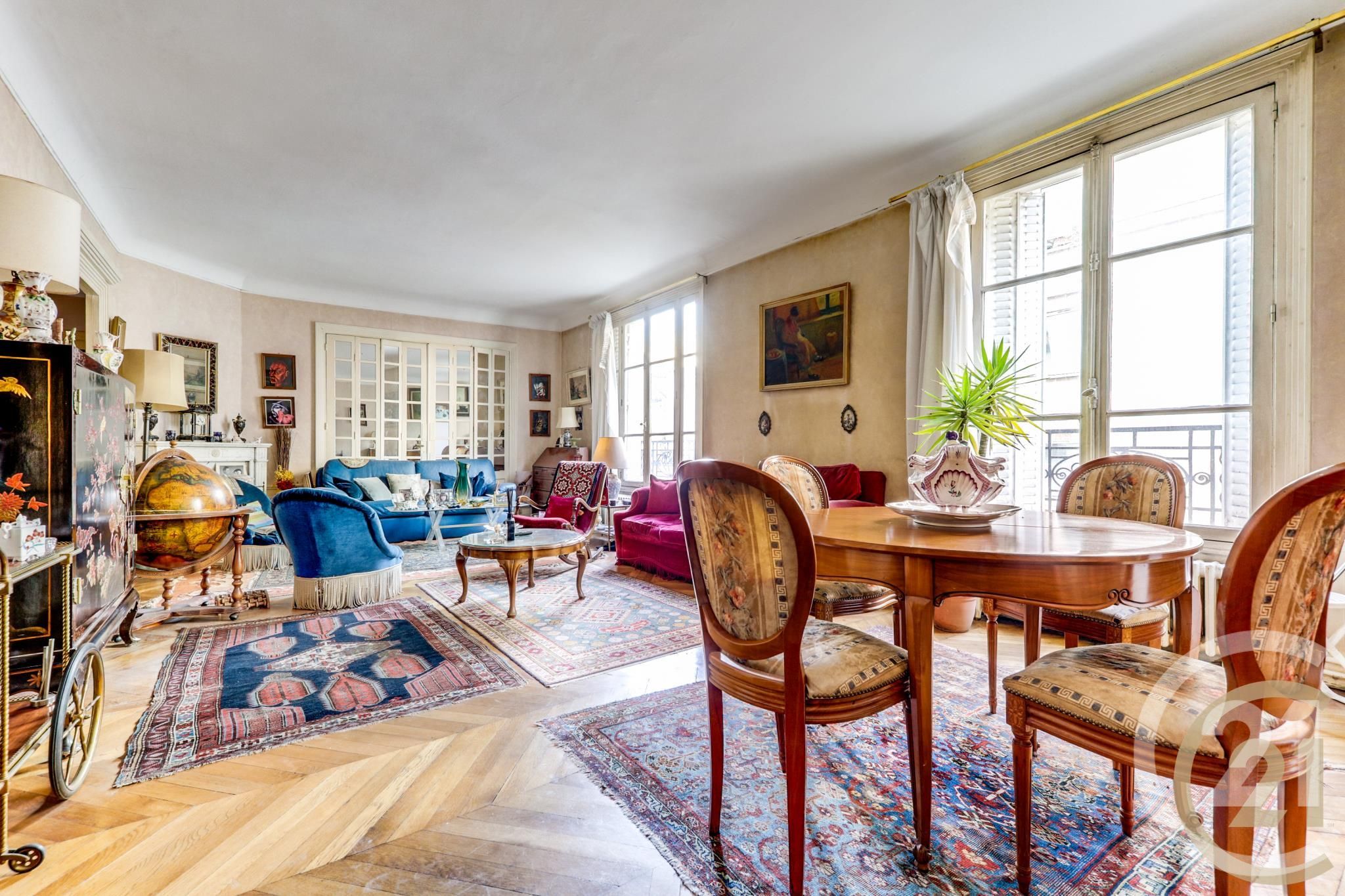 Appartement 4 pièce(s) 93 m²à vendre Paris-17e-arrondissement