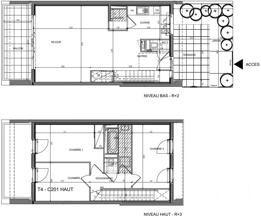 Maison 4 pièces 89 m²