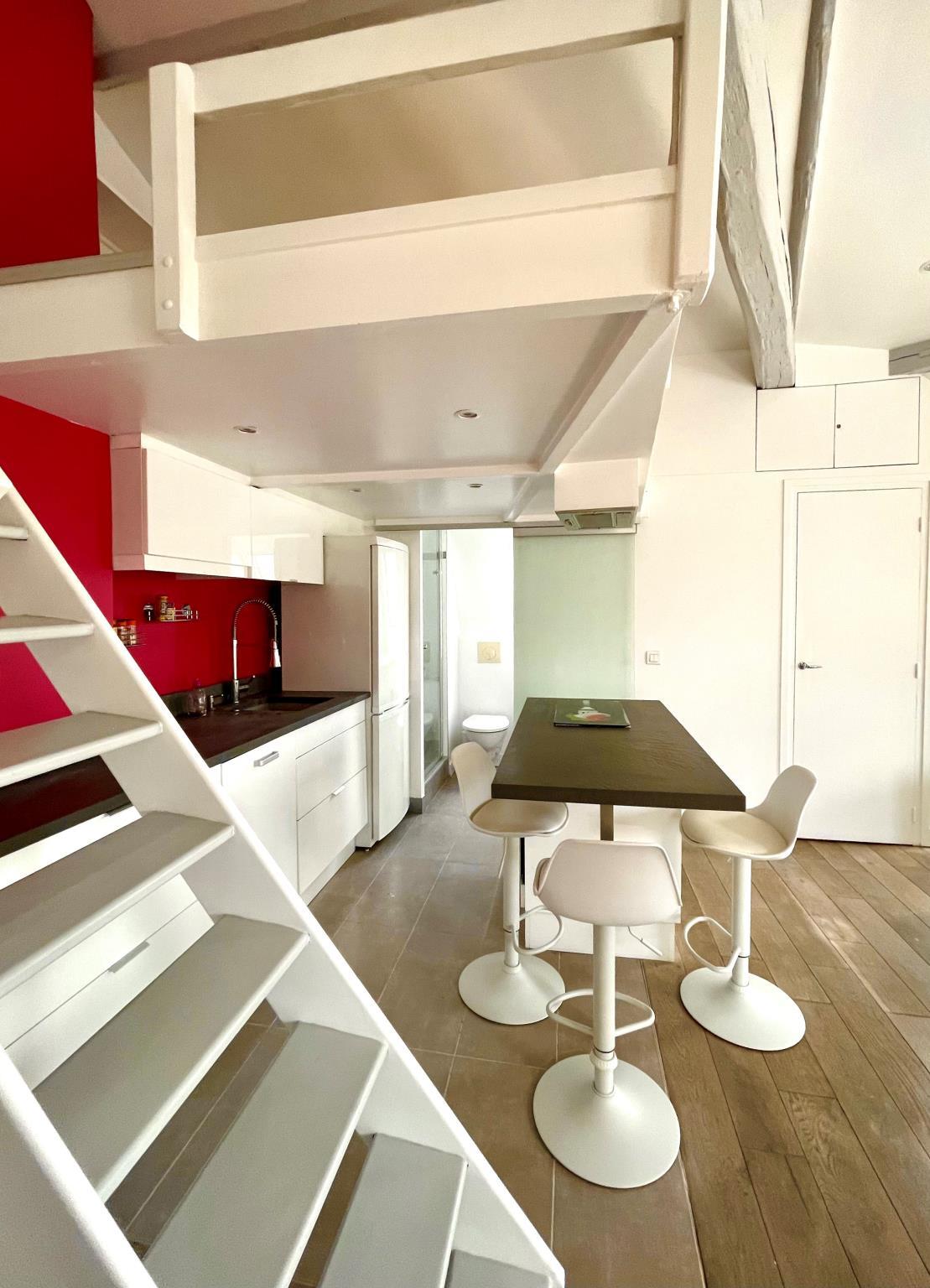Appartement a louer paris-4e-arrondissement - 1 pièce(s) - 27.47 m2 - Surfyn