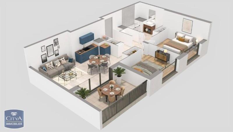 Appartement 3 pièces 60 m² Roanne
