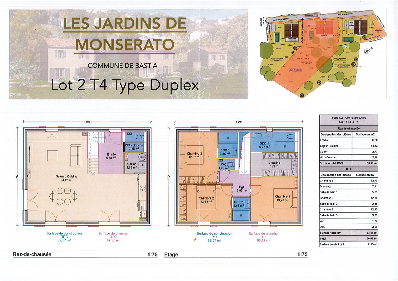 Maison 4 pièces 130 m² Bastia