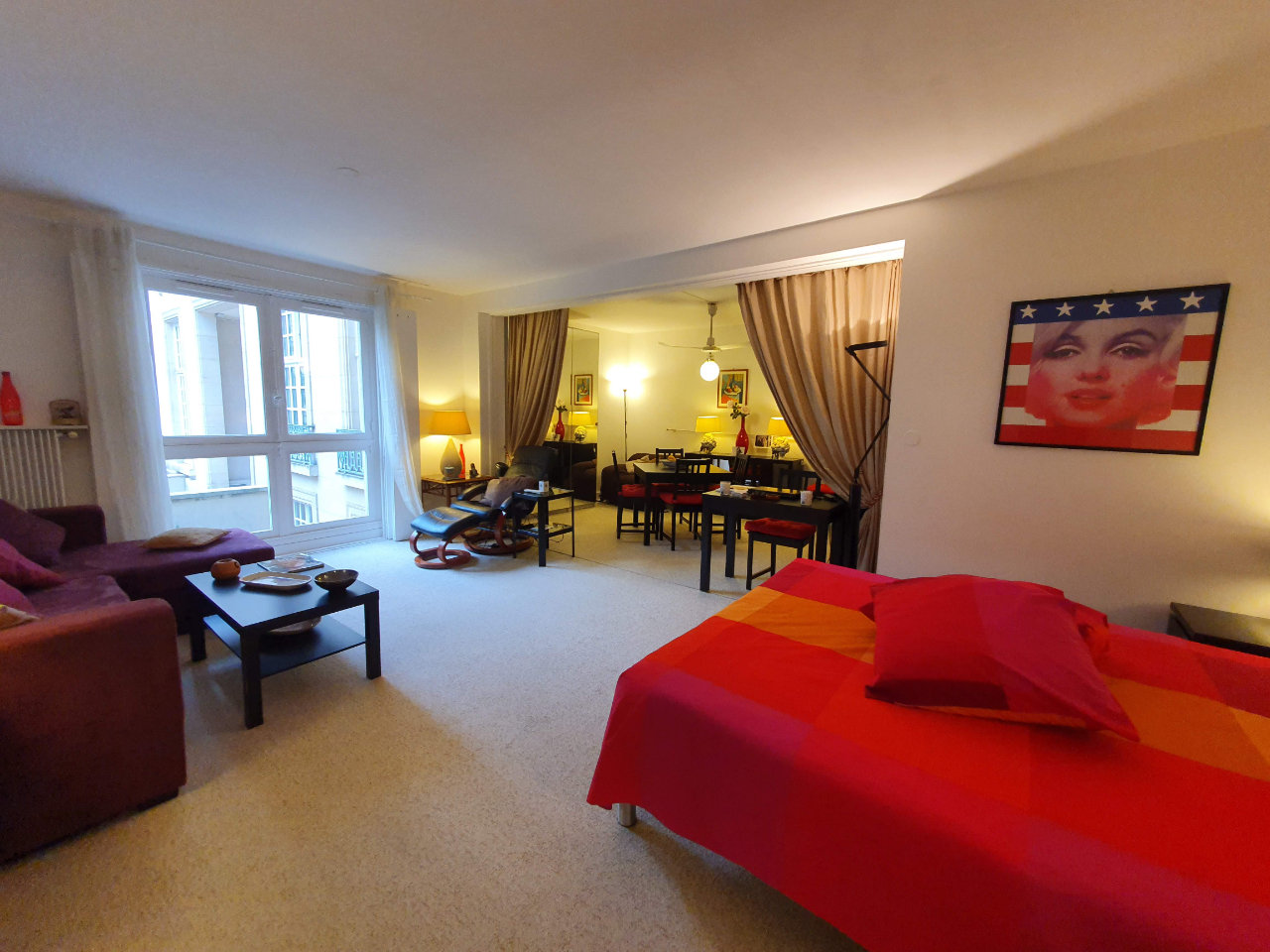 Appartement a louer paris-3e-arrondissement - 1 pièce(s) - 52 m2 - Surfyn