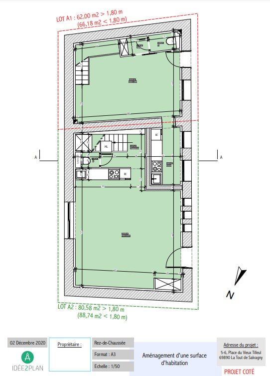 Appartement 3 pièces 63 m² La Tour-de-Salvagny