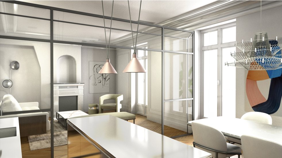 Appartement a louer paris-19e-arrondissement - 2 pièce(s) - 52 m2 - Surfyn