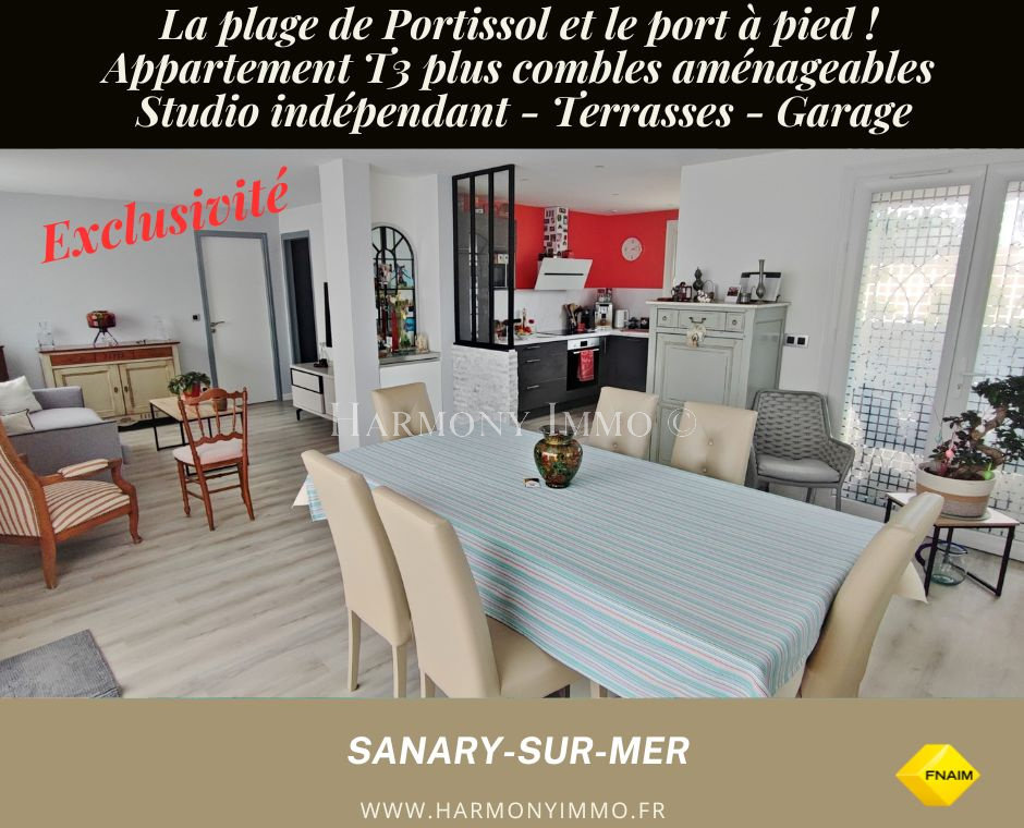 Appartement 4 pièces 154 m² Sanary-sur-Mer
