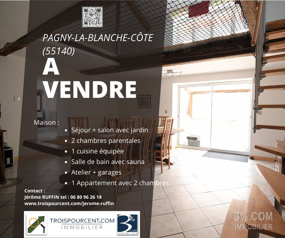 Maison 10 pièces 280 m² Pagny-la-Blanche-Côte