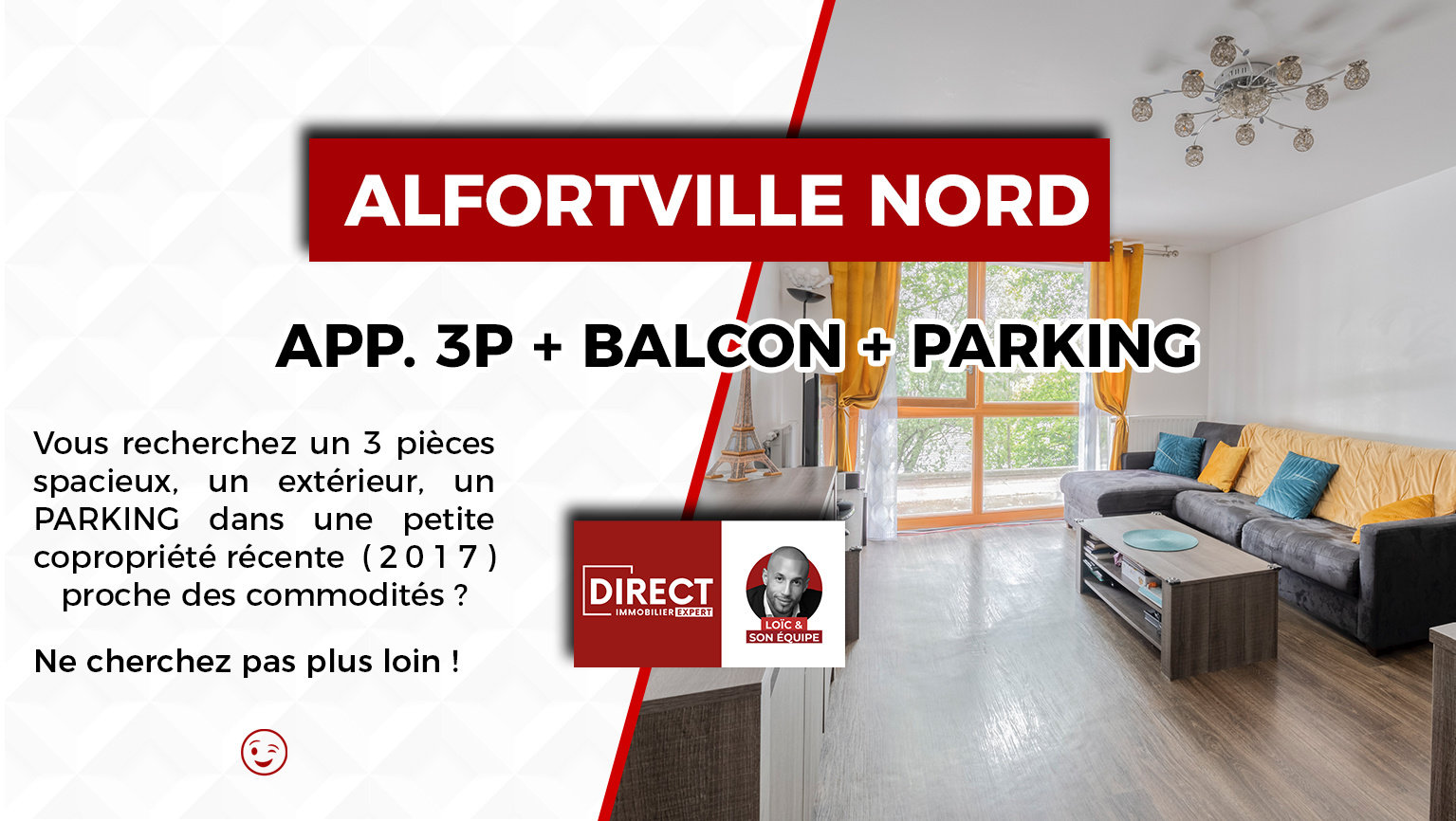 Appartement 3 pièces 66 m² Alfortville