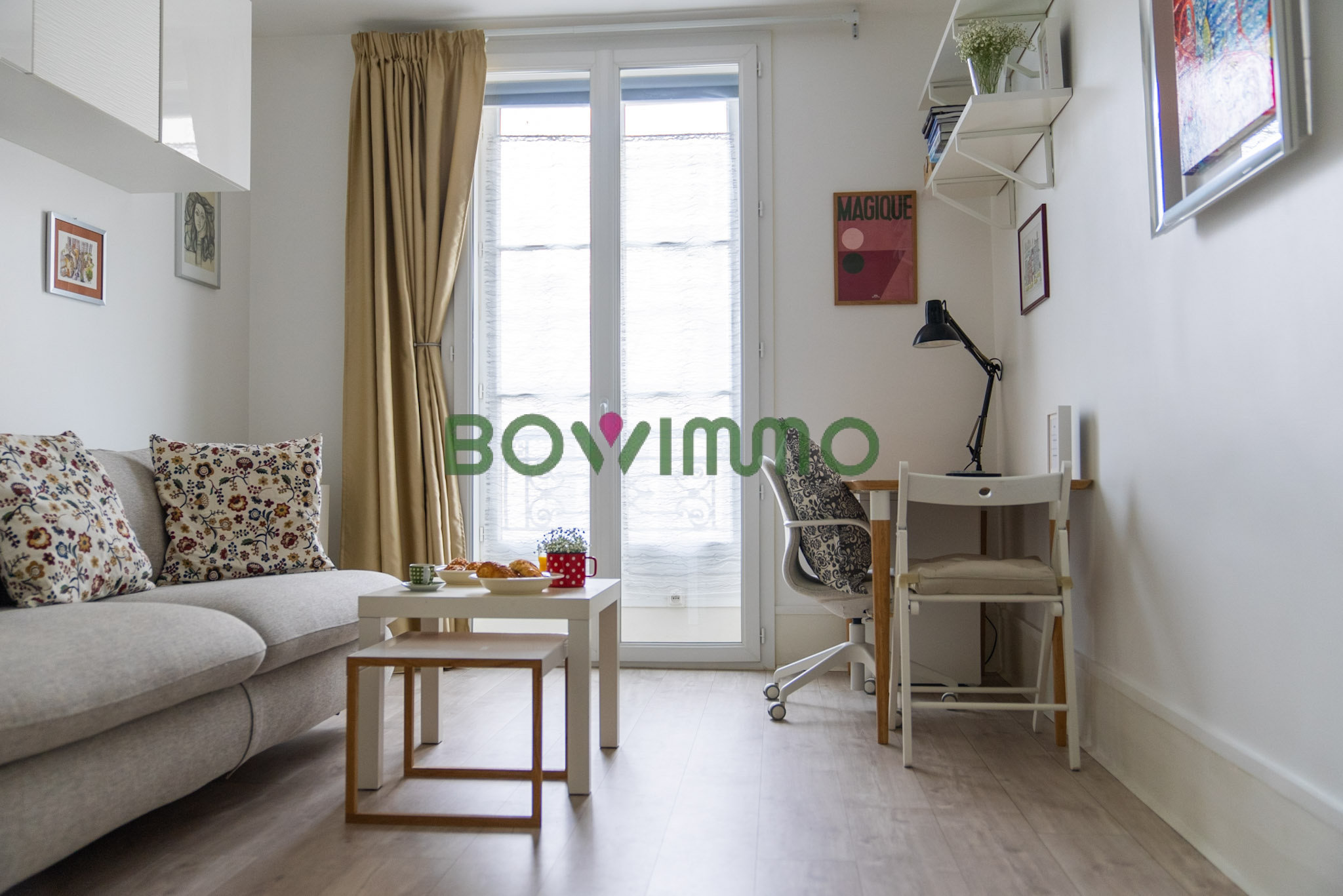 Appartement a louer paris-17e-arrondissement - 1 pièce(s) - 22.68 m2 - Surfyn