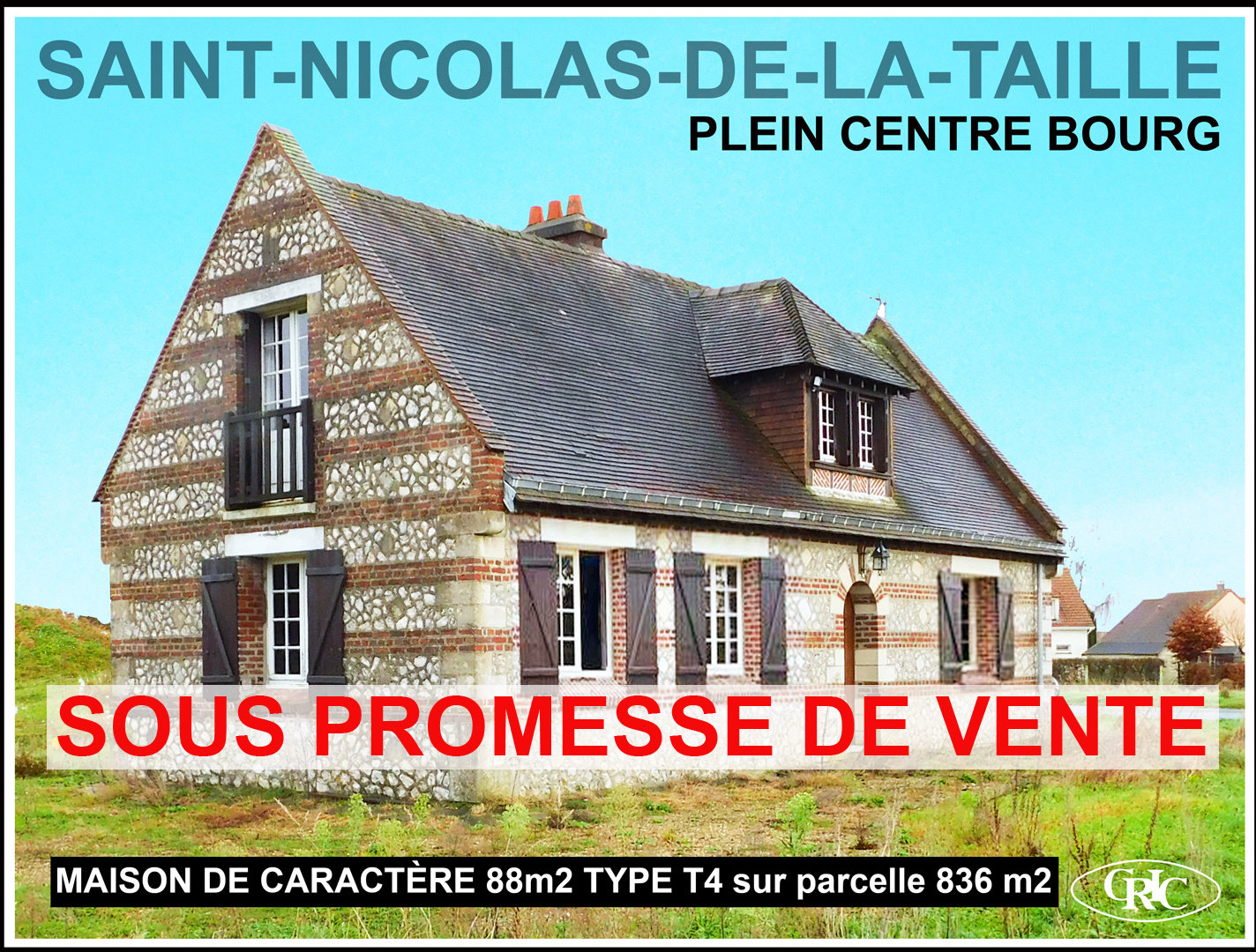 Maison 4 pièces 88 m² Saint-Nicolas-de-la-Taille