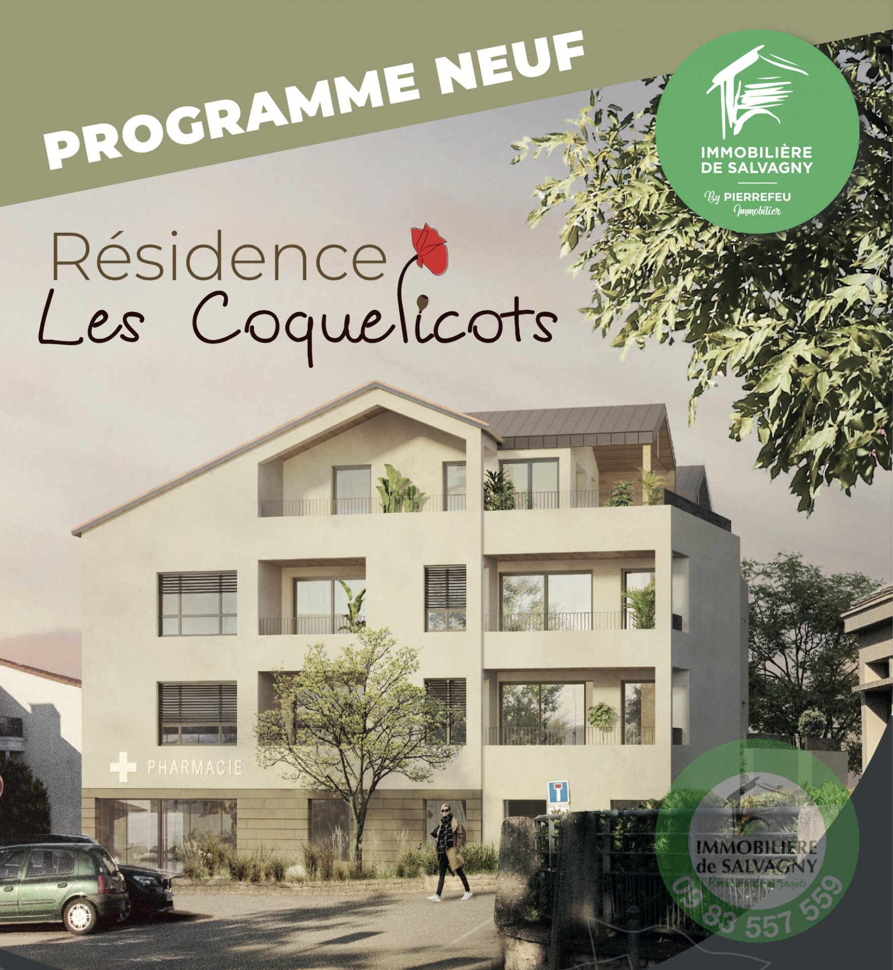 Appartement 4 pièces 92 m² La Tour-de-Salvagny