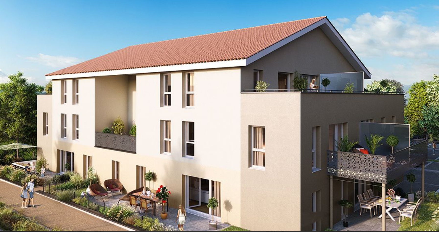 Appartement 3 pièces 65 m² Chasse-sur-Rhône