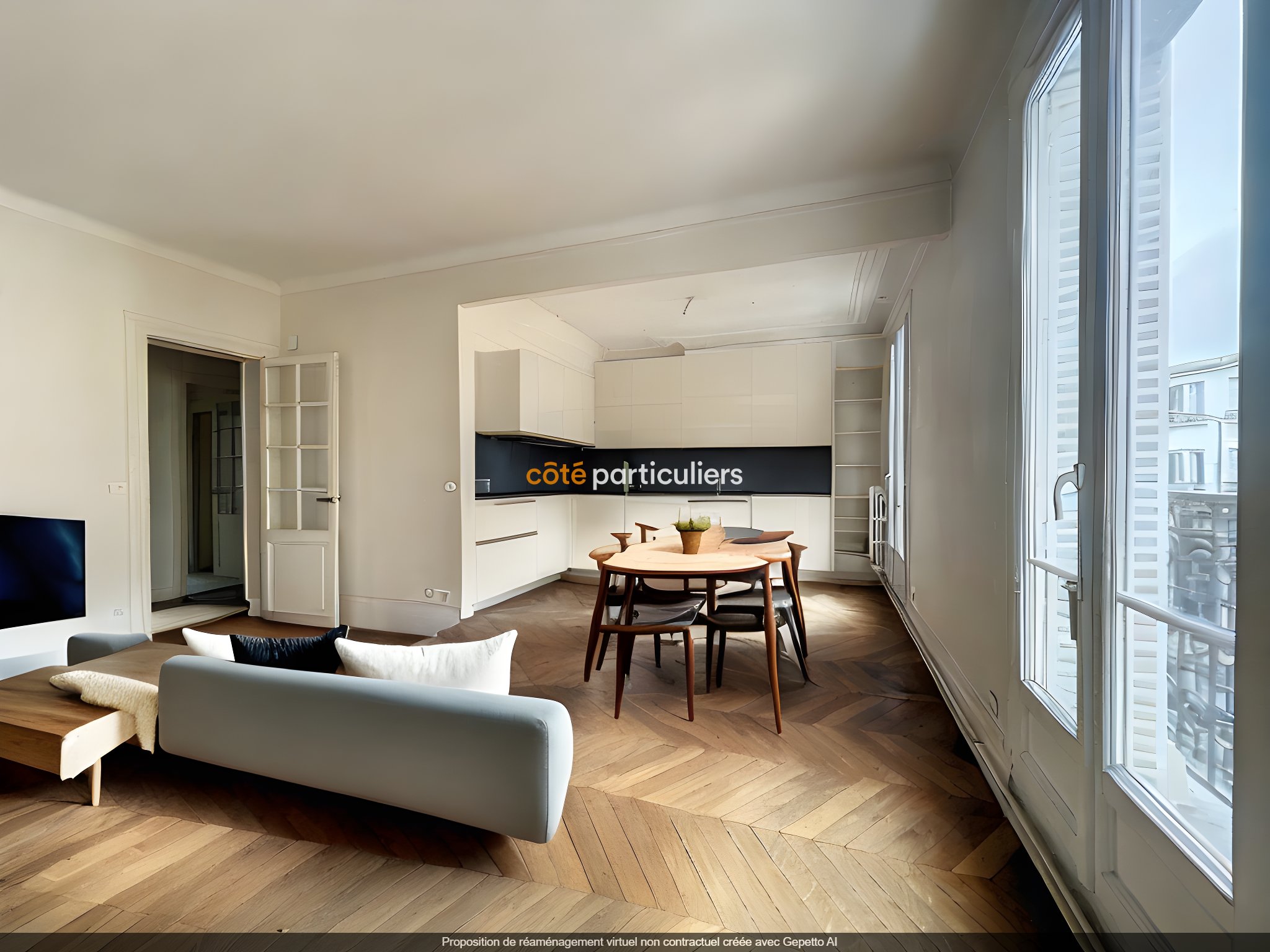 Appartement 4 pièces 80 m² Issy-les-Moulineaux