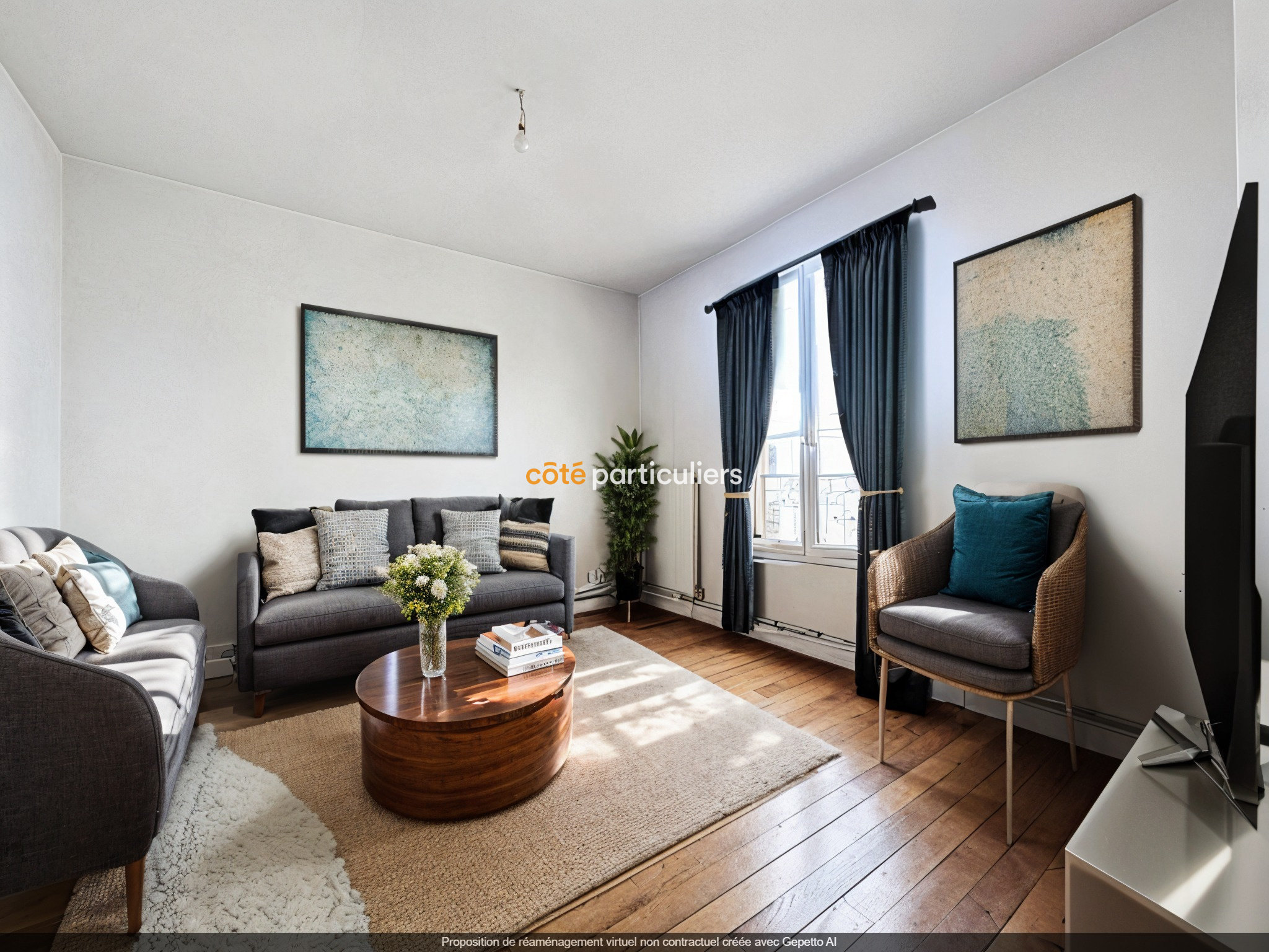 Appartement 3 pièce(s) 51.32 m²à vendre Vanves