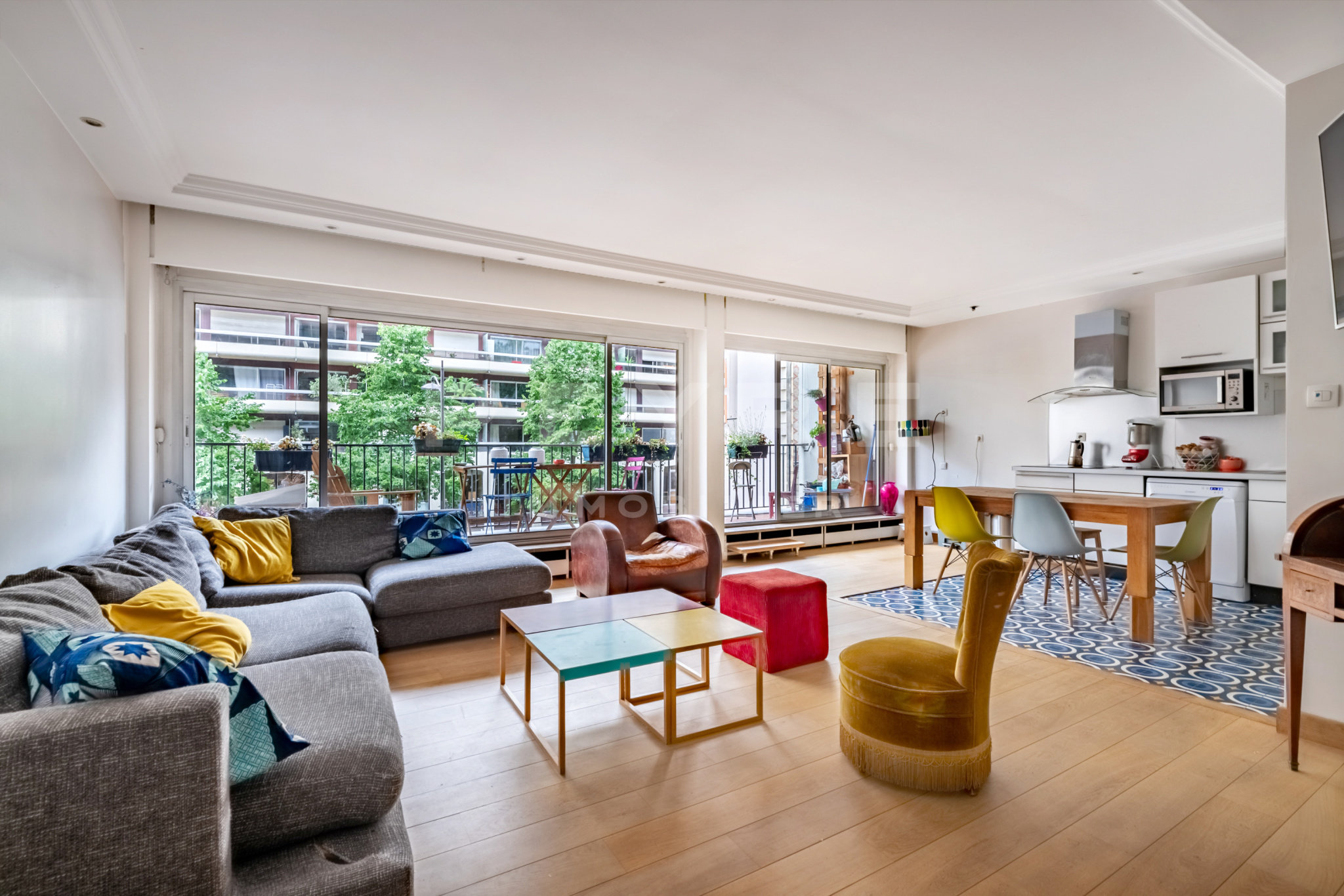 Appartement 4 pièce(s) 104 m²à vendre Paris-17e-arrondissement