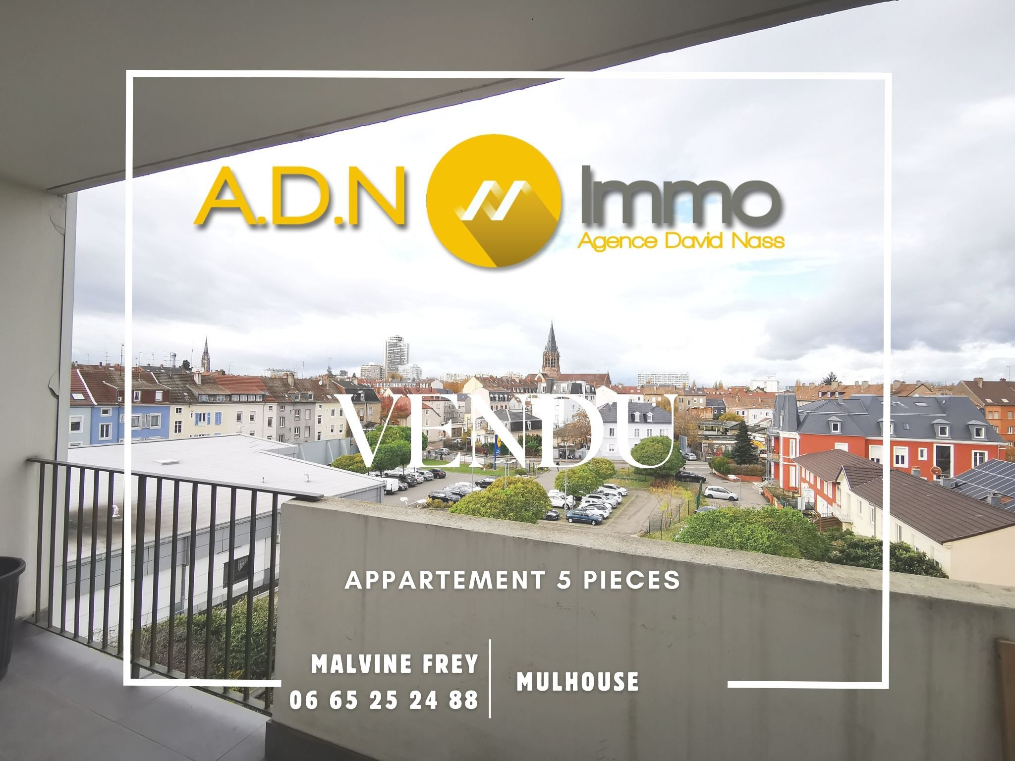 Appartement 5 pièces 93 m² Mulhouse
