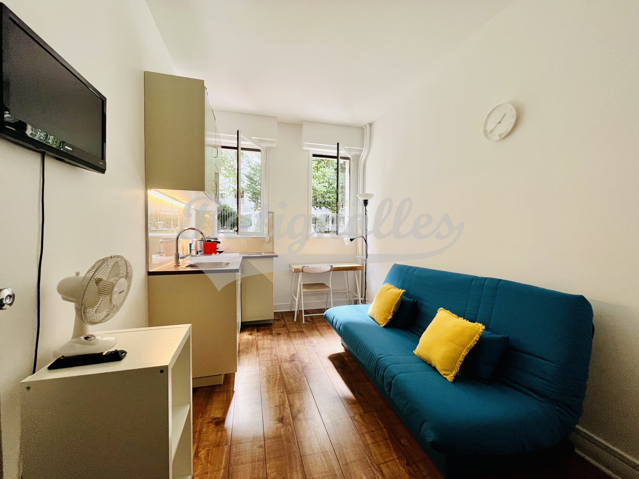 Appartement a louer paris-16e-arrondissement - 1 pièce(s) - 9.95 m2 - Surfyn