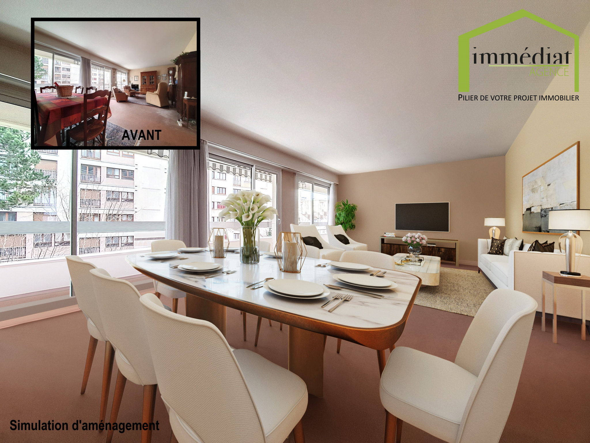Appartement a vendre rueil-malmaison - 4 pièce(s) - 116.14 m2 - Surfyn