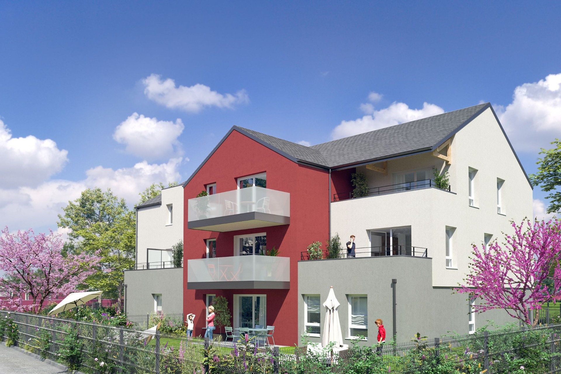 Appartement 3 pièces 62 m² Wittelsheim