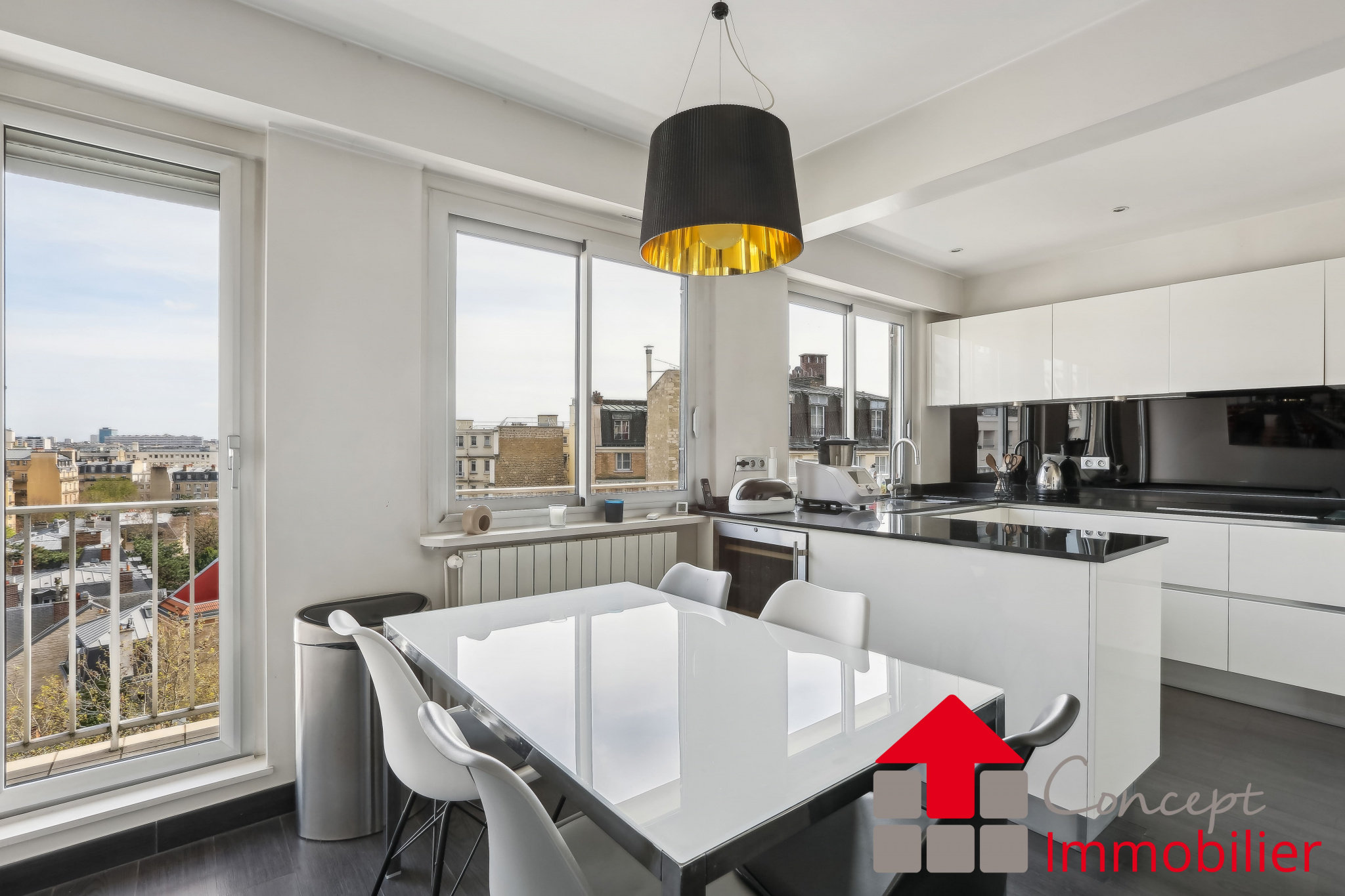 Appartement a louer paris-16e-arrondissement - 5 pièce(s) - 152 m2 - Surfyn