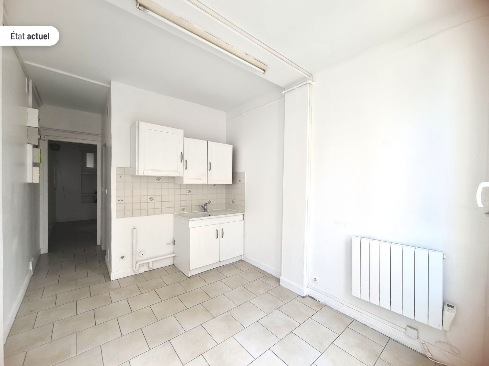 Appartement a vendre  - 1 pièce(s) - 22.25 m2 - Surfyn
