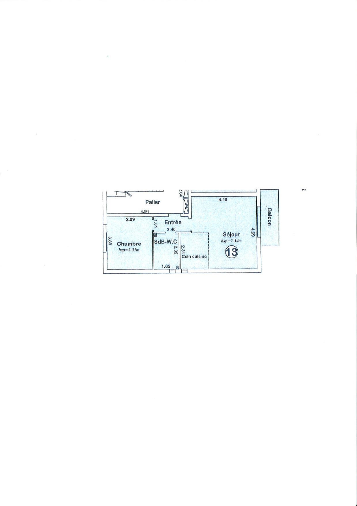 Appartement a vendre bezons - 2 pièce(s) - 37 m2 - Surfyn