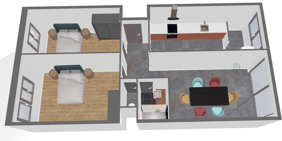 Appartement 3 pièces 62 m² Mont-Saint-Martin