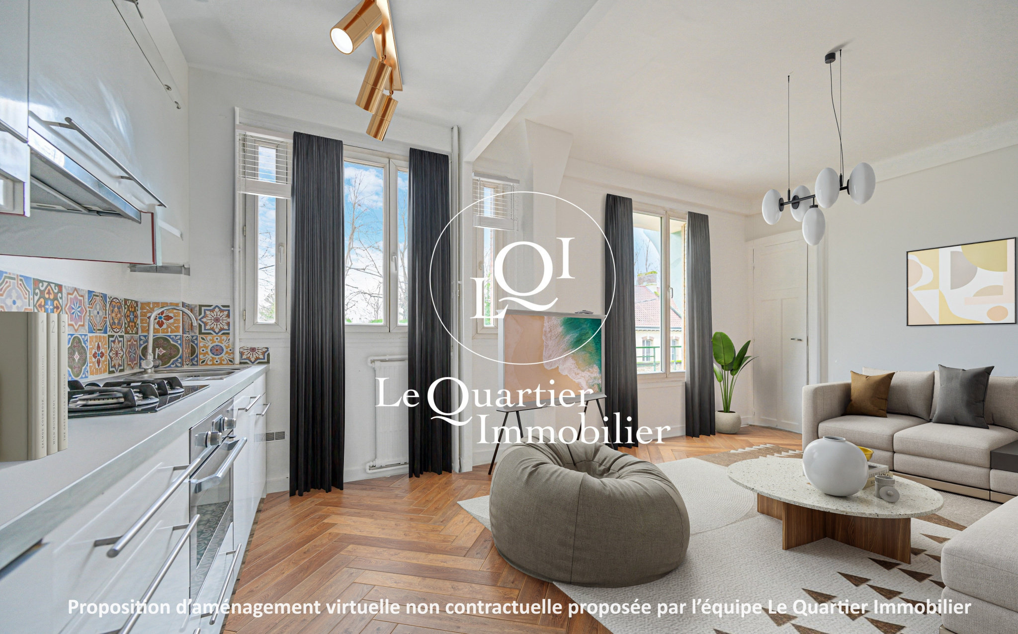 Appartement 3 pièces 56 m² Montrouge