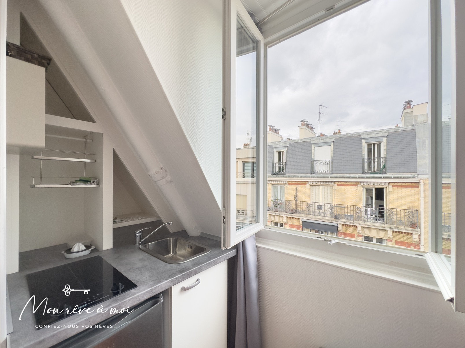 Appartement a louer paris-16e-arrondissement - 1 pièce(s) - 8.35 m2 - Surfyn