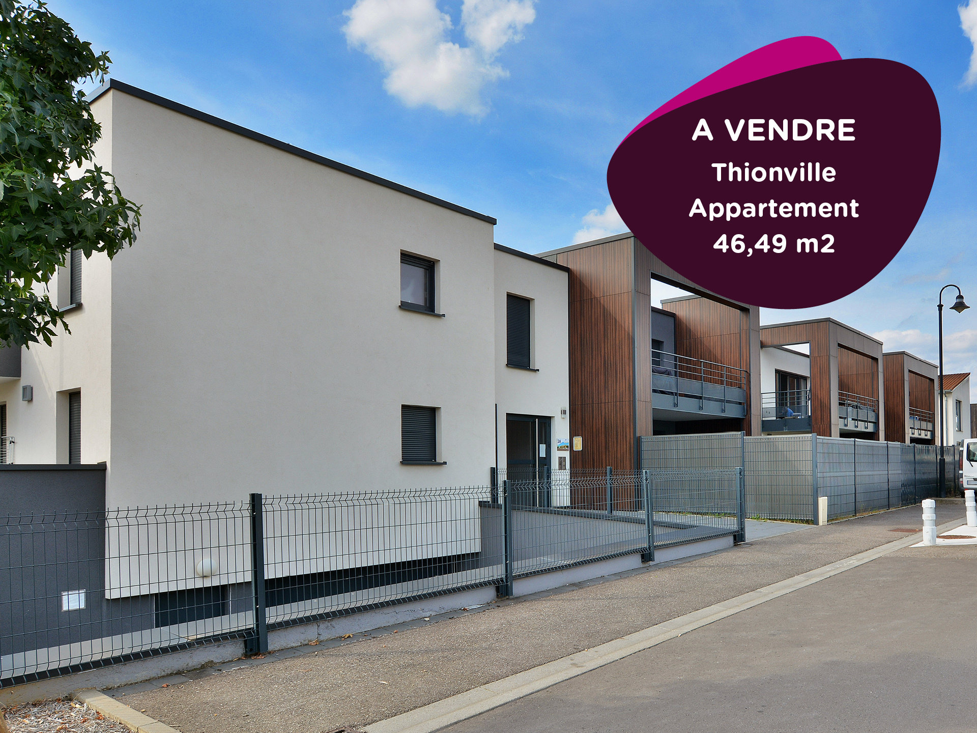 Appartement 2 pièces 46 m² Thionville