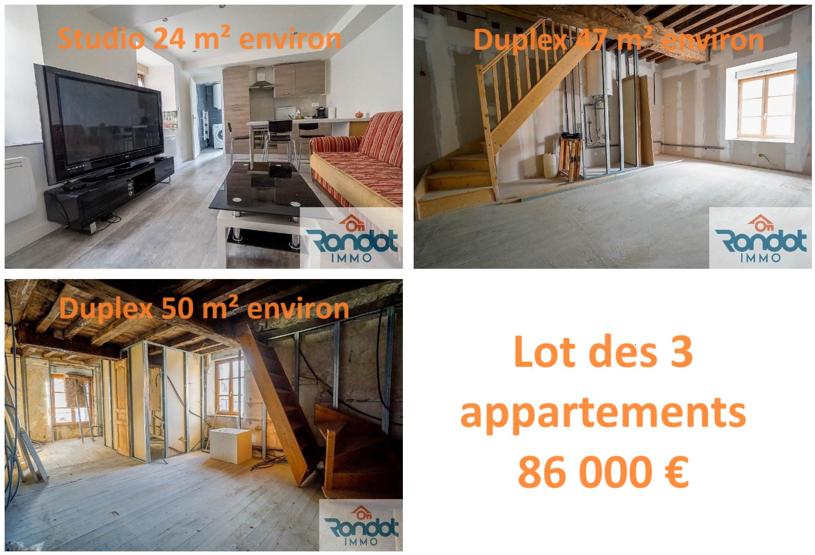 Appartement 3 pièces 50 m² Selongey