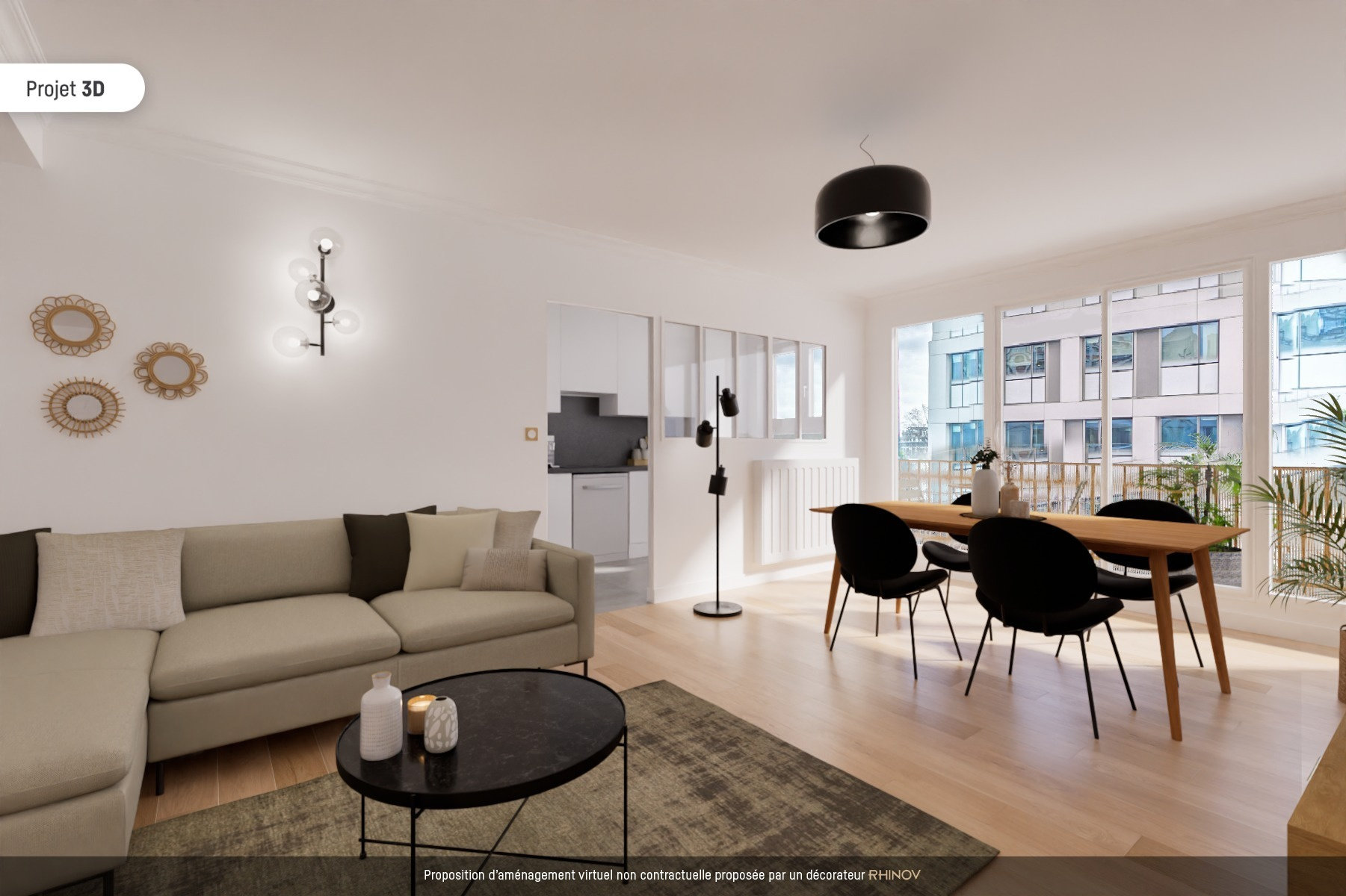 Appartement 5 pièces 95 m² Courbevoie
