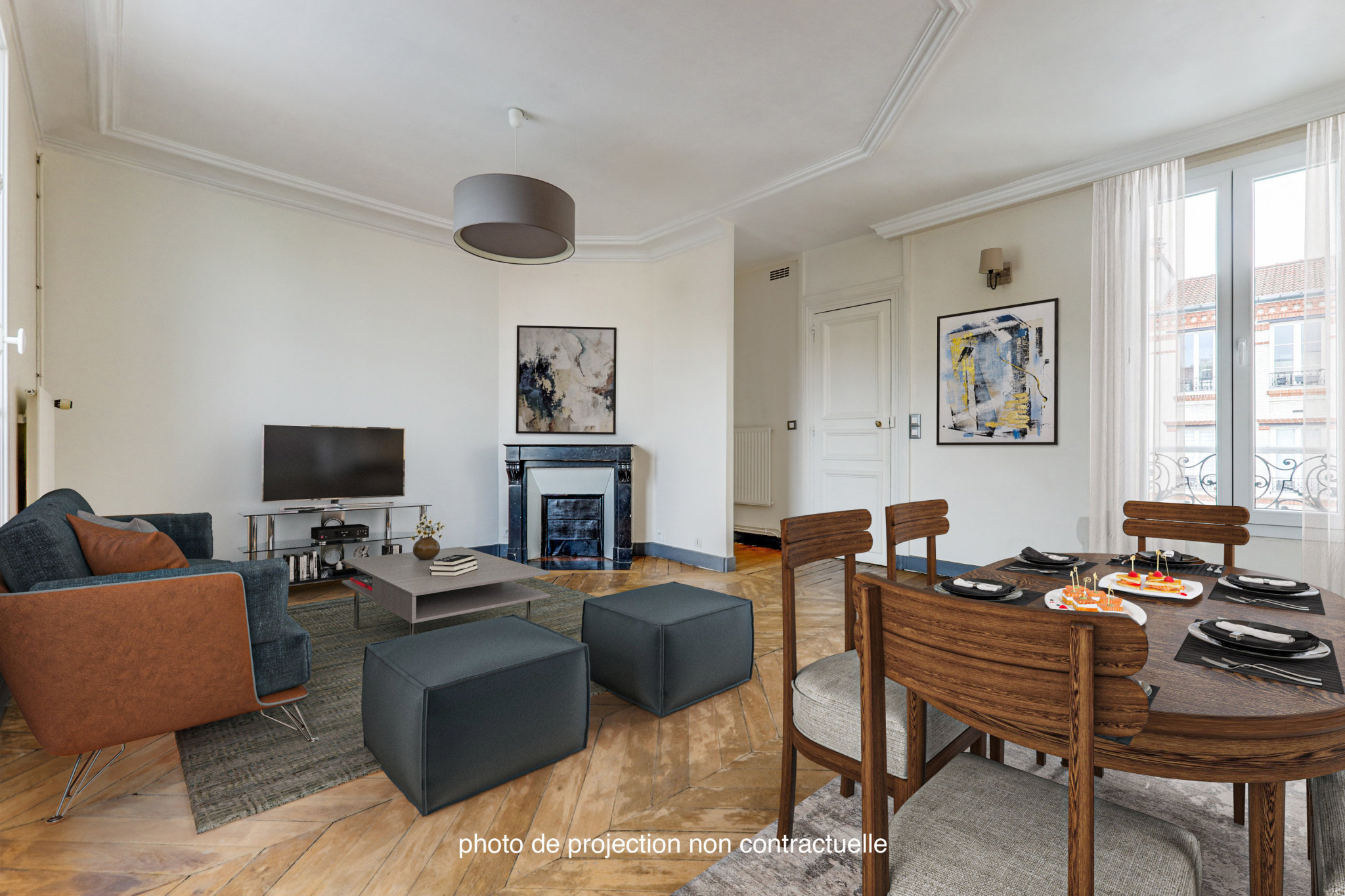 Appartement a louer montrouge - 3 pièce(s) - 60 m2 - Surfyn