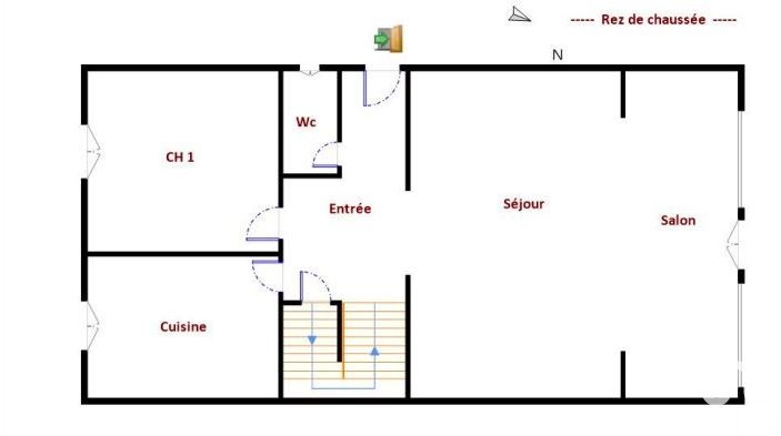 Maison a louer l'isle-adam - 4 pièce(s) - 97 m2 - Surfyn