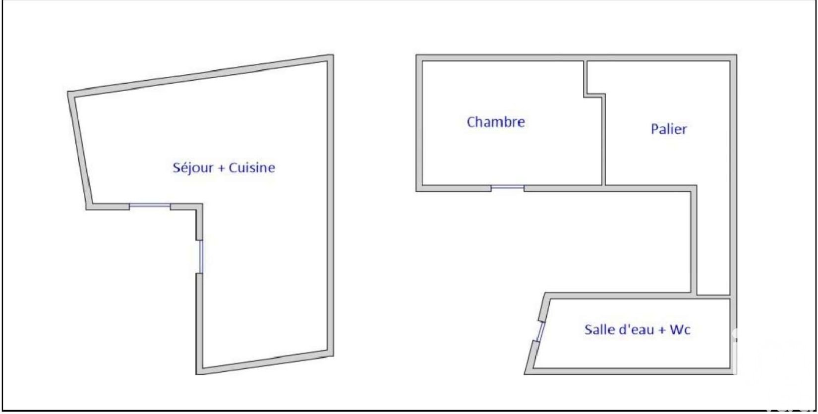 Maison a louer paris-15e-arrondissement - 3 pièce(s) - 42 m2 - Surfyn