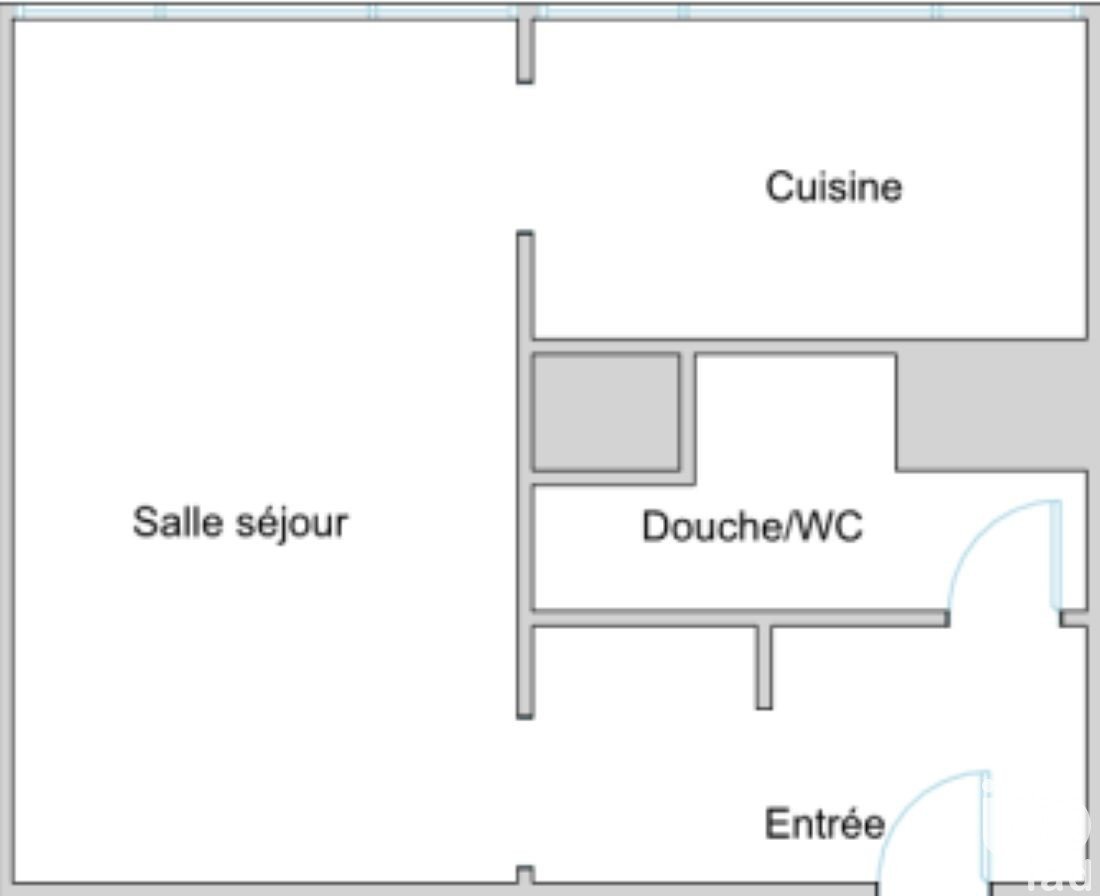 Appartement a louer sarcelles - 1 pièce(s) - 24 m2 - Surfyn