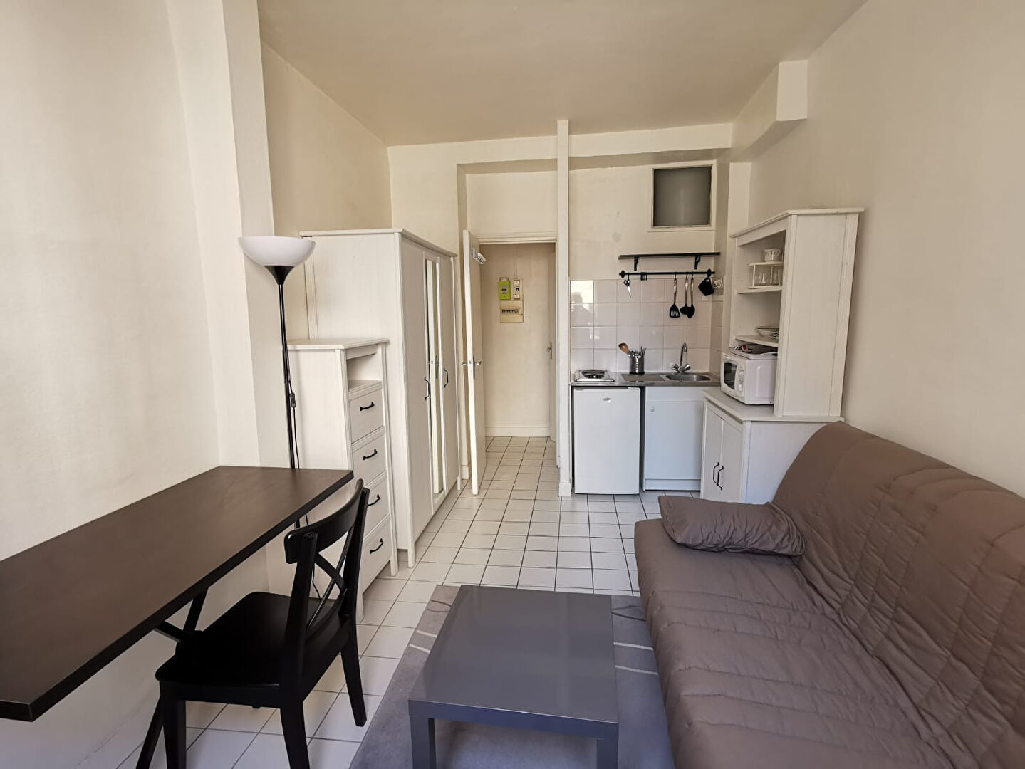 Appartement 1 pièce(s) 16.78 m²à louer Paris-5e-arrondissement