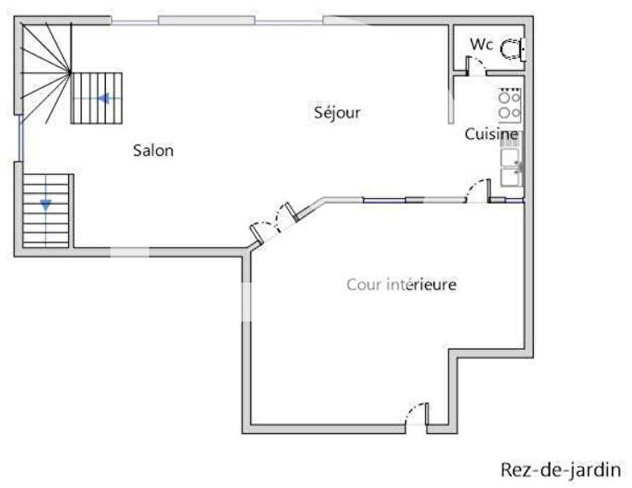 Maison a louer puteaux - 6 pièce(s) - 122 m2 - Surfyn