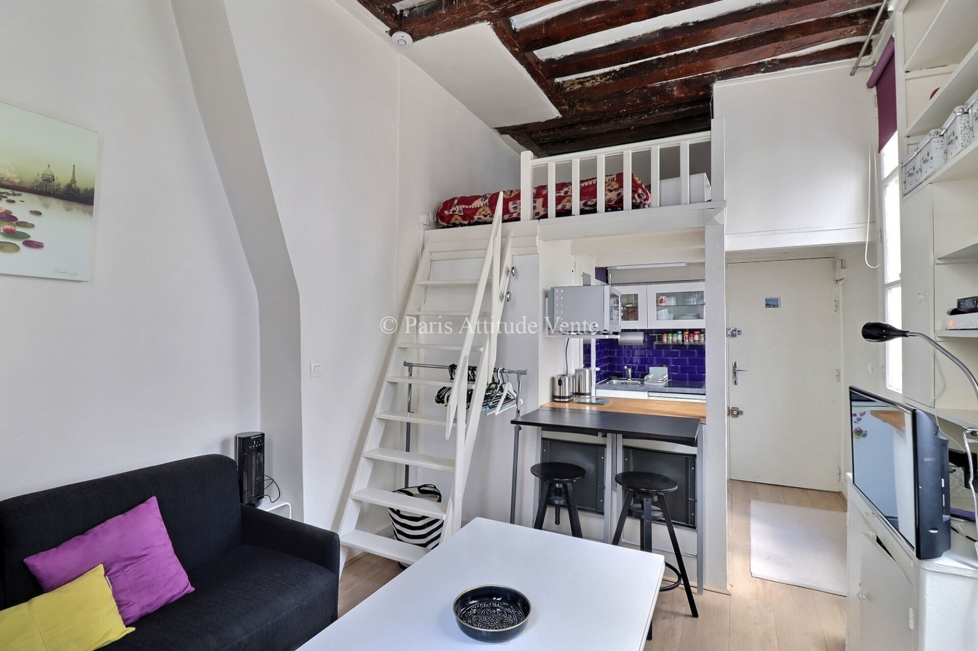 Appartement a vendre paris-5e-arrondissement - 1 pièce(s) - 20.69 m2 - Surfyn