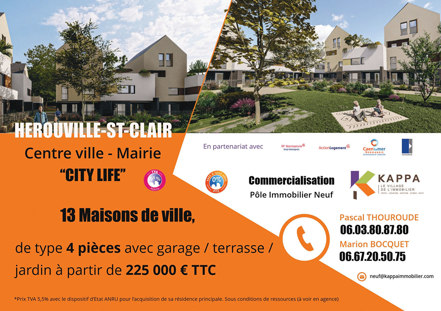 Maison 4 pièces 85 m² Hérouville-Saint-Clair