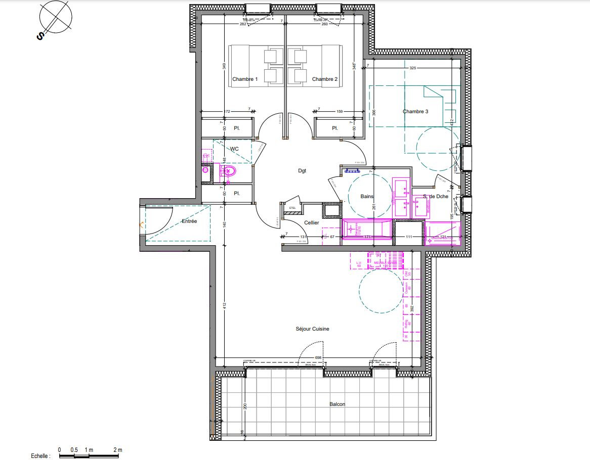 Appartement 4 pièces 90 m² Allinges
